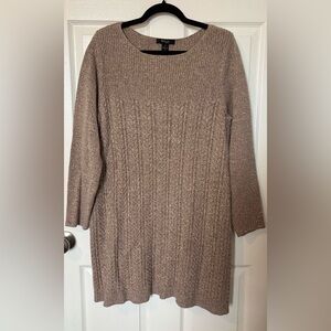 NWOT Style & Co. Tan Knit Sweater